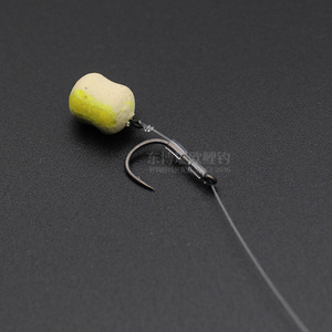 Dongboruifeide FD060 Monture Fluorocarbonée Pré-Attachée avec Hameçon Barbelé Revêtement PTFE pour <span class=keywords><strong>Method</strong></span> <span class=keywords><strong>Feeder</strong></span>, <span class=keywords><strong>Carpe</strong></span> et Carassin 10cm - Product Image 1