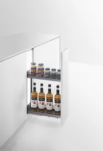 NUOMI PURPLE CRYSTAL Series <strong>Pull</strong> <strong>Out</strong> Seasoning <strong>Basket</strong> for <strong>Kitchen</strong> Storage - Product Image 6