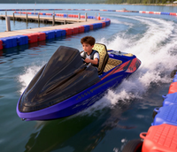 Bateau électrique pour sports nautiques, mini jet-boat de haute qualité, bateau go-kart, LLDPE, pour sports nautiques en mer, adulte, avec certification CE