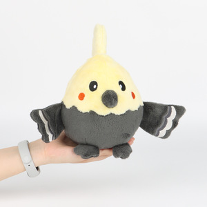 Novedad transfronteriza: Peluche de loro Peck the Cockatiel Borb, muñeco de juguete relleno con poliéster y algodón PP - Product Image 5