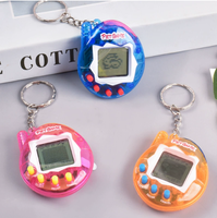 Usine Populaire Rétro De Poche Électronique Mini En Plastique Virtuel Pet Jeu Porte-clés Tamagochi Pet Jouet Nostalgie Machine