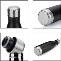 Bouteille isotherme Double paroi en acier inoxydable, contenant isolé sous vide, Thermos, gourde en forme de Cola, pour les voyages, le sport, ml
