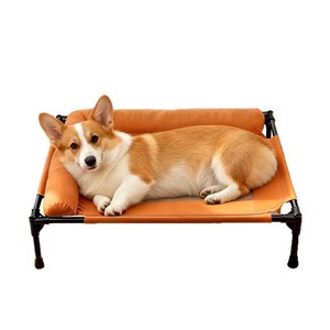 Lit surélevé pour chien, adapté à toutes les saisons, lavable, lit de couchage pour chat et chien, lit suspendu pour animaux de compagnie pour l'extérieur, pour animaux de taille moyenne et - Product Image 3