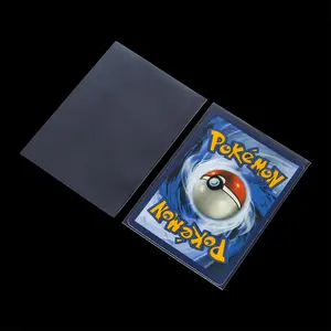 Custom size thickness super clear PP plastic soft Card sleeves for board game cards