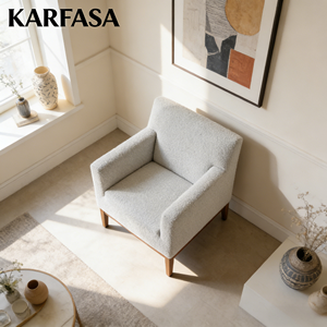 <span class=keywords><strong>Poltrona</strong></span> Moderna in Tessuto Personalizzabile, Comoda e Rilassante per Soggiorno, Hotel e Arredamento Camera da Letto - Product Image 2