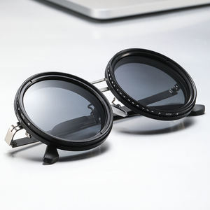 209 gafas de sol polarizadas ajustables 1-9 Gears Beach Tint Eyewear Dimming Filter Lens Unisex Fashion Style UV400 Shades - Product Image 1