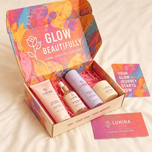 Cleansing Face Wash Skin Care E-commerce Packaging Boxes Corrugated Mailer Box E <b>Flute</b> Tuck Top Mailer Box Custom Packaging - Product Image 2