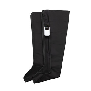 Massaggiatore per le gambe con compressione dell'aria e calore, massaggiatore per il ginocchio della coscia del polpaccio per alleviare il dolore, il recupero degli stivali di compressione - Product Image 4