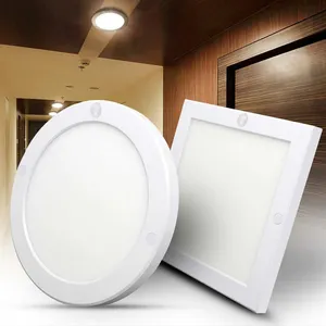 Luminária led de 3w, 6w, 9w, 12w, 15w, 18w, 24w, montada no painel de teto, luz baixa, superfície