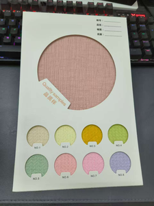 Mới Đến Vải Thẻ Hollow Vá Dệt Biểu Đồ Màu Trống Mẫu Tập Sách Cho Quần Áo Vải Mẫu - Product Image 6