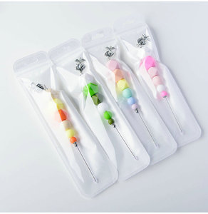 Latte Art Pen Cure-dents Cocktail Pics à perles Modélisation Outil de désherbage <span class=keywords><strong>Biscuit</strong></span> <span class=keywords><strong>Biscuit</strong></span> Sucre Remuer Scriber Aiguille - Product Image 3