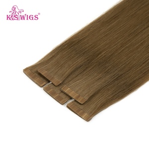 Extensiones de Cabello Humano Remy 100% Invisibles con Cinta Adhesiva, Doble Trama, Pre-encintadas, 2.5g/Hilo, 20 Pulgadas, Brillo Natural, Calidad de Salón - Product Image 2