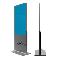 Pantalla Táctil Capacitiva de 43 49 50 55 65 Pulgadas, Reproductor de Señalización Digital Comercial 4K Android de Grado Comercial con Conexión a Red 24/7