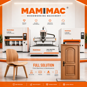 High-Efficiency CNC Router MM4H-D2 / Twin Table Boring &amp; Routing Machine with PLC Core Components 6kW Spindle Motor