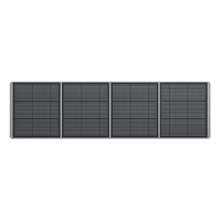 Panneau solaire portable pliable 200W pour le camping, pack panneau solaire intelligent, panneau solaire portable