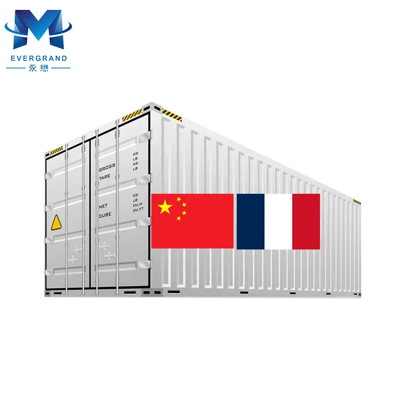 10 Jaar Vrachtconsolidatie Container Verzending China Naar Le Havre France Deur-Tot-Deur Agent