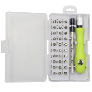32 in 1 Multifunctional <b>Screwdriver</b> <b>Set</b> Household Tool Disassembly and Assembly Multi-purpose Galvanizing Bit Myj-s12 Myj-s12 My - Product Image 4
