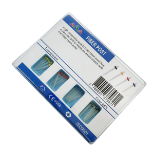 Guarddent all'ingrosso 100 pezzi di resina di vetro post 4 trapano kit misto dritto a spirale in fibra dentale - Product Image 2