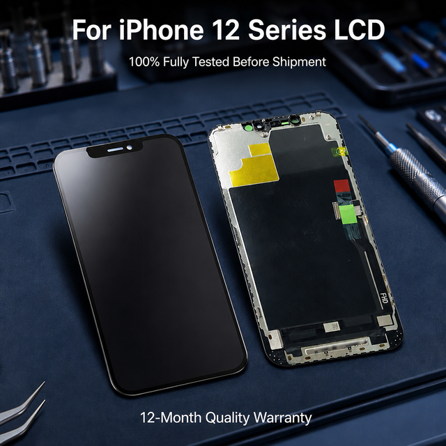 For RJ IPhone12 12mini 12proMax In-cell LCD Digital Touch Screen Display Assembly Replacement IPhone Mobile Phone