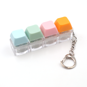 Prêt à expédier : Porte-clés en PVC avec logo de dessin animé et anime, design DIY, pour soulager le stress - Product Image 6