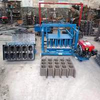Machine de fabrication de briques en plastique de haute qualité 2-45, machine de fabrication de briques en plastique recyclé pour la fabrication de briques à partir de déchets
