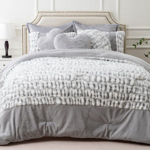 Luxury Fluffy <strong>Duvet</strong> Cover Marble Print Faux Fur <strong>Duvet</strong> Cover Ultra Soft Velvet Ombre Shaggy Bedding <strong>Teddy</strong> <strong>Fleece</strong> <strong>Duvet</strong> Cover <strong>Set</strong> - Product Image 4
