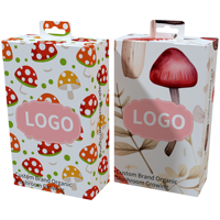 Boîte d'emballage pour champignons de haute qualité, écologique, imperméable, kit de culture de champignons avec poignée