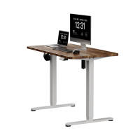 Bureau de travail moderne à domicile, bureau releveur électrique, bureau debout réglable en hauteur
