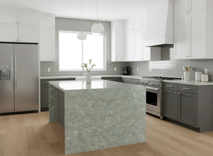 LOSAS GRANDES DE CUARZO VERDE VIETNAMITA MODERNO PARA HOTELES, HOSPITALES, COCINAS Y BAÑOS - Product Image 5