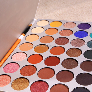 <span class=keywords><strong>2025</strong></span> OEM nhãn hiệu riêng Vegan bóng mắt Pan bán buôn tùy chỉnh giá rẻ trang điểm sắc tố cao 35 màu sắc Eyeshadow Palette - Product Image 2