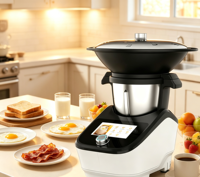 Appareil de Cuisine Créative 14 Modes de Cuisson 3,5L Préparation Rapide Plats de Fête Cuisson de Gâteaux Interface Multilingue Idéal pour les Nouveaux Cuisiniers