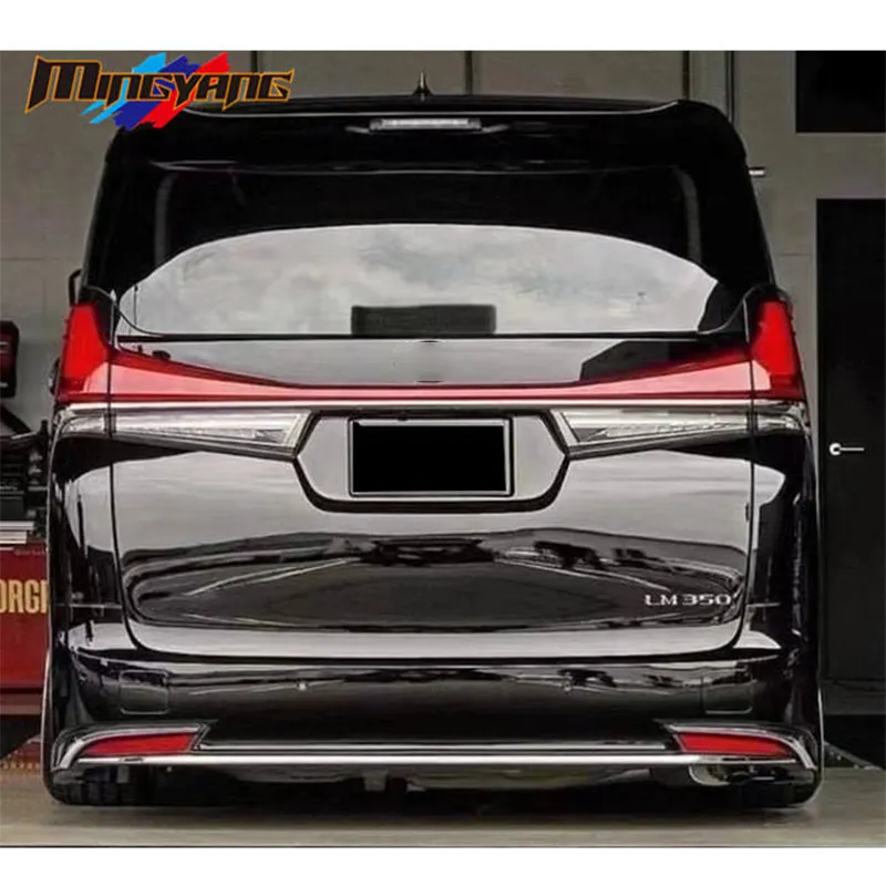 กันชนรถยนต์คุณภาพสูง,ชุดบอดี้คิทดีไซน์ LM อุปกรณ์เสริมสำหรับ Toyota Alphard 30 Vellfire Up To Lexus LM300