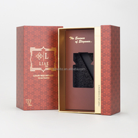 Emballage de boîte de parfum de luxe pour bouteille de diffuseur de roseau bouteille de parfum vide avec stratification mate pour les soins de la peau et les cosmétiques