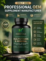 Multivitamines OEM pour hommes et femmes, 60 comprimés |   Deux comprimés par jour couvrent la dose, sous forme active