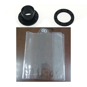 <span class=keywords><strong>Occhielli</strong></span> in Plastica Rotondi da 10mm Trasparenti <span class=keywords><strong>Neri</strong></span> Personalizzabili all'Ingrosso per Tessuti - Product Image 3