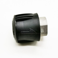 Conector Rápido de Aluminio M22*14 con Rosca Hembra, Acoplamiento de Liberación Rápida para Limpiadoras a Presión Serie K, Lavor, Bosch