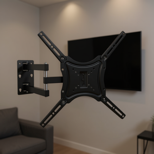Soporte de pared para TV Myrva con movimiento completo, de 14 a 55 pulgadas, brazo ajustable de acero para soporte de montaje en techo para televisión - Product Image 2