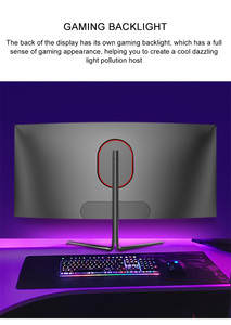 Super Thin Frameless 32" IPS 2K 2560X1440 <strong>Screen</strong> PC <strong>Computer</strong> <strong>LCD</strong> <strong>Display</strong> LED Monitor 32 Inch Curved Gaming Monitors 144Hz - Product Image 6