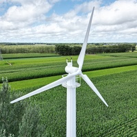 Générateur d'éolienne à axe horizontal à aimant permanent à haute efficacité contrôlé électriquement à grande échelle 500KW