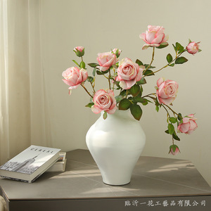 ดอกกุหลาบประดิษฐ์ ยี่ห้อ Yihua Floral Art รุ่น Alice Rose ทำจากผ้าไหม ขนาด 82 ซม. สำหรับตกแต่งบ้าน - Product Image 4