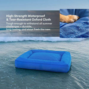 Lieferanten-Anpassbare Große Orthopädische Memory-Foam Haustierbetten Orthopädische Wasserdichte Oxford-Stoff Haustiermatte Hundebett für Große Hunde - Product Image 3