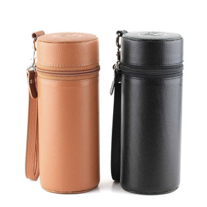 Étui à cigares en cuir, boîte cadeau multi-cigares élégante et portable, tubes à cigares personnalisés - Product Image 5