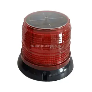 Đường cao tốc xây dựng đường có thể sạc lại quay Led blinker năng lượng mặt trời giao thông chướng ngại vật cảnh báo đèn hiệu ánh sáng