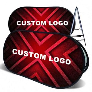High Quality Outdoor Foldable Popup a <b>Frame</b> Display Double Sided Printed Custom Horizontal Pop up a <b>Frame</b> Banner - Product Image 5