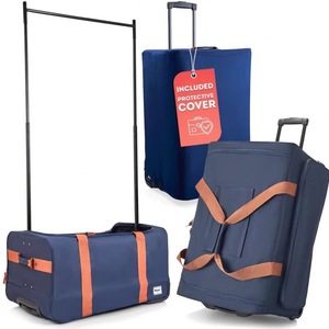 Sac de voyage à roulettes BSCI pour vêtements, grand format, avec porte-vêtements intégré, idéal pour les longs voyages et le transport de costumes de danse - Product Image 6