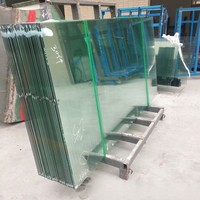 Verre trempé 3mm-12mm, design moderne, haute résistance, écologique, solution pour projets de salle de bain et extérieur, capacité de fabrication en Chine
