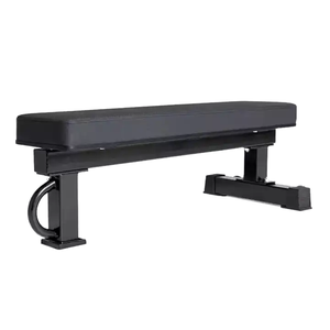 Commercial Heavy Duty Adjustable Foldable Metal Flat <b>Bench</b> with Safety Features for Indoor <b>Weight</b> Training-Alloy Steel Frame - Product Image 2