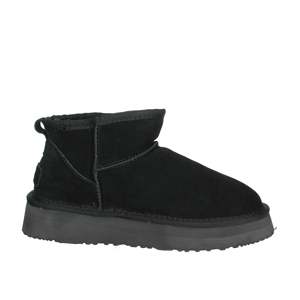 Botines de Mujer con Tacón Bajo K-10261 Negros, Altura del Tacón 40 - Product Image 4