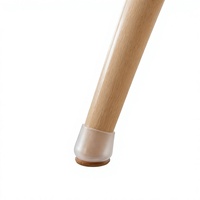 Protections de pieds de chaise en silicone, embouts pour sols avec protection anti-rayures et réduction du bruit pour sols en bois dur, fabriquées en Chine