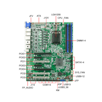 Nouveau serveur PC industriel miniature LGA1200 Intel 10e génération I9/I7/I5/I3 2LAN/7LAN 4 DDR4 Double SATA M.2 4 ports PCIe Affichage 4K
